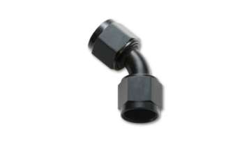 Picture of Vibrant -20AN X -20AN Female Flare Swivel 45 Deg Fitting AN To AN -Anodized Black Only