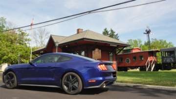 Picture of Corsa 2015-2017 Ford Mustang EcoBoost 2-3T Sport 3in Cat-Back Dual Rear Exit Polished Tips