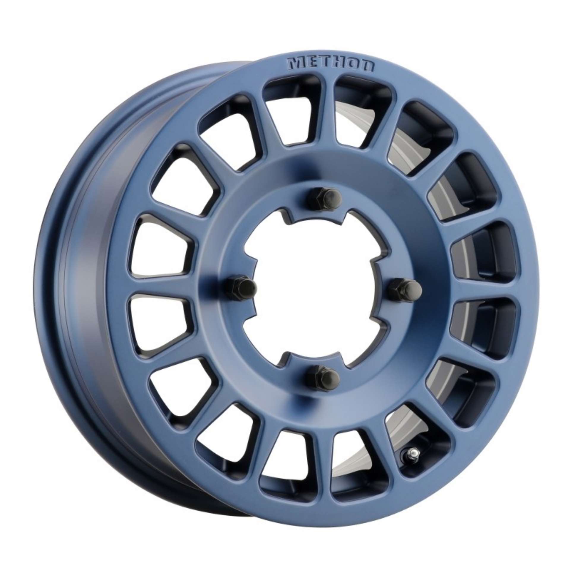 Picture of Method MR407 Bead Grip 15x6 - 5+1-51mm Offset - 4x136 - 100mm CB Bahia Blue Wheel