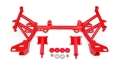 Picture of BMR 93-02 4th Gen F-Body K-member Low Mount Turbo LS1 Motor Mounts Standard Rack Mounts - Red