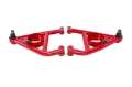 Picture of BMR 67-69 F-Body A-arms Lower, DOM Non-adjustable Polyurethane Bushings Front Bump Stops Red