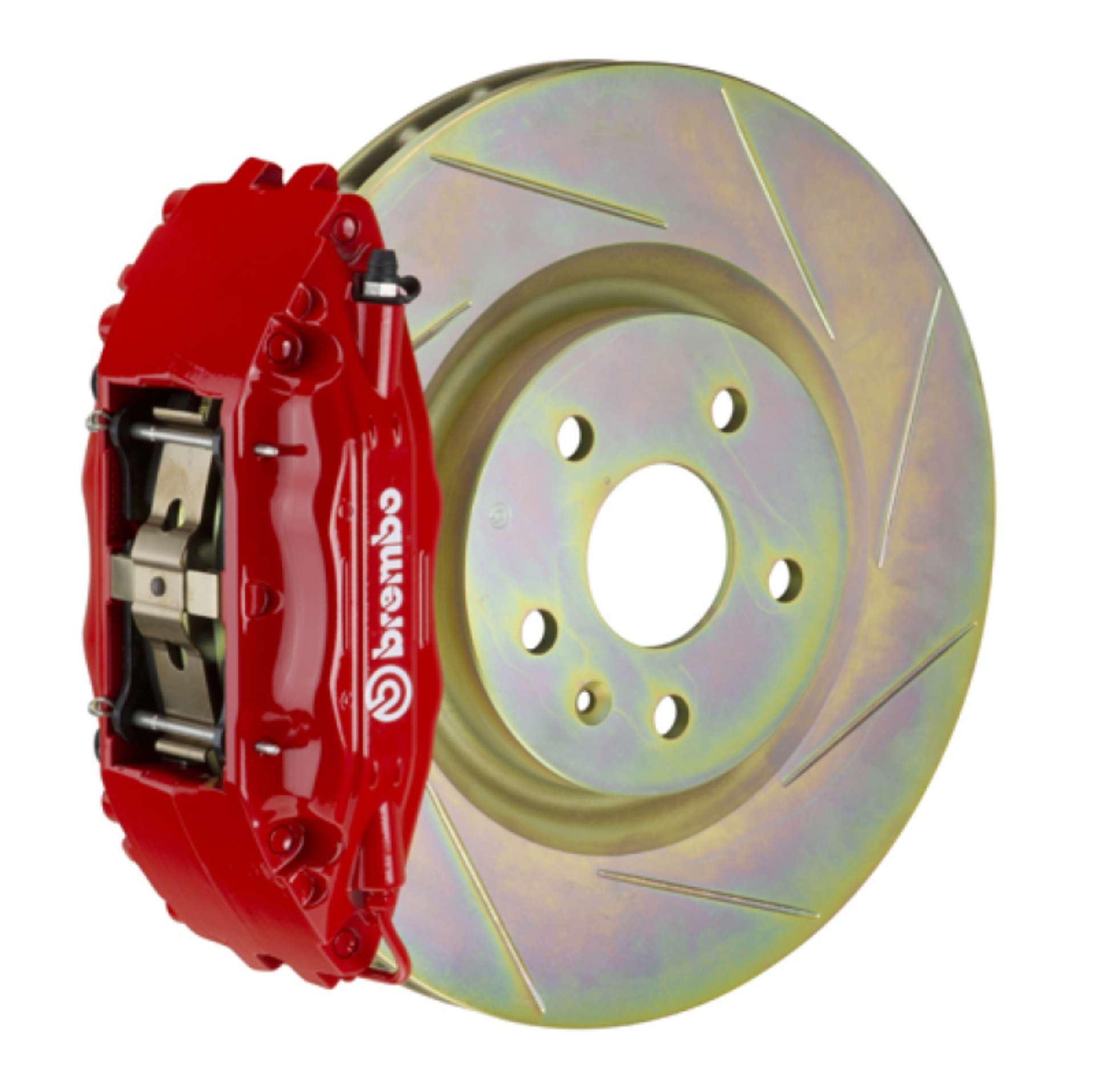 Picture of Brembo 12-16 FR-S Front GT BBK 4 Piston Cast 2pc 326 x30 1pc Rotor Slotted Type1-Red