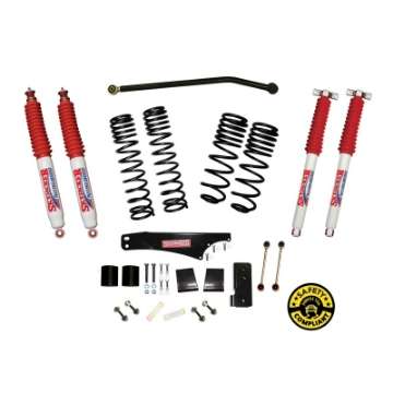 Picture of Skyjacker 07-18 Jeep Wrangler JK 2 Door 2WD-4WD Long Travel 3-5in-4in Lift Kit w-Nitro Shocks