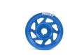 Picture of Perrin 93-11 Subaru Impreza - 02-14 WRX - 04-21 STI EJ Crank Pulley - Blue w-AC