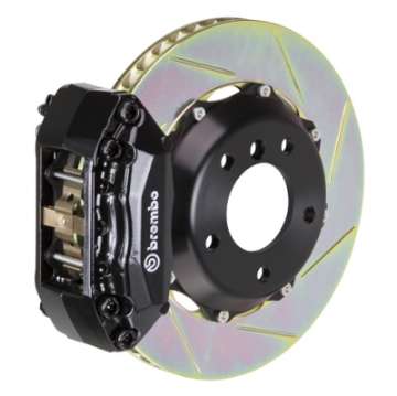 Picture of Brembo 97-99 CL Front GT BBK 4 Piston Cast 2pc 328x28 2pc Rotor Slotted Type-1-Black