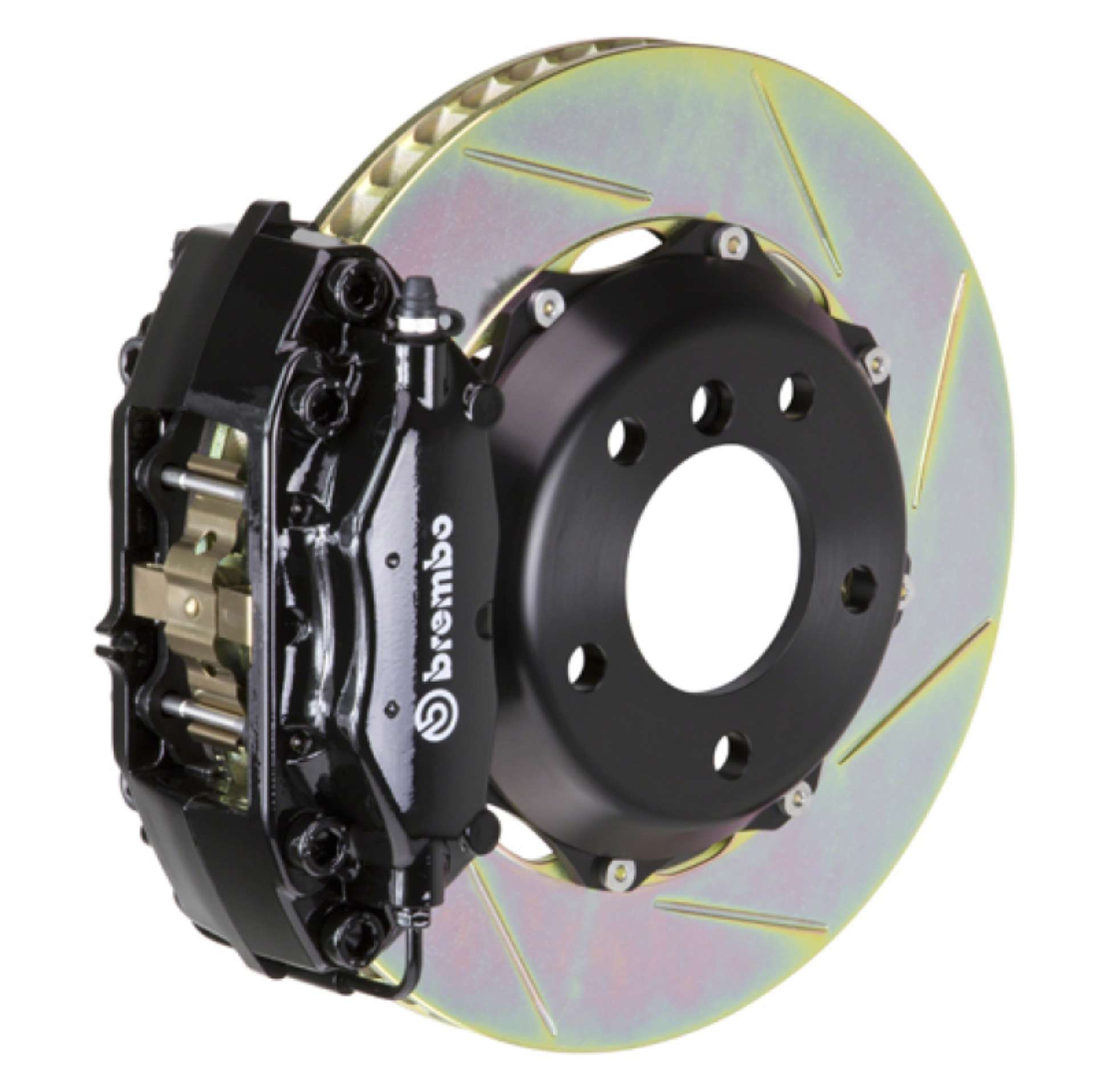 Picture of Brembo 16+ Miata MX-5 ND Front GT BBK 4 Piston Cast 328x28 2pc Rotor Slotted Type-1-Black