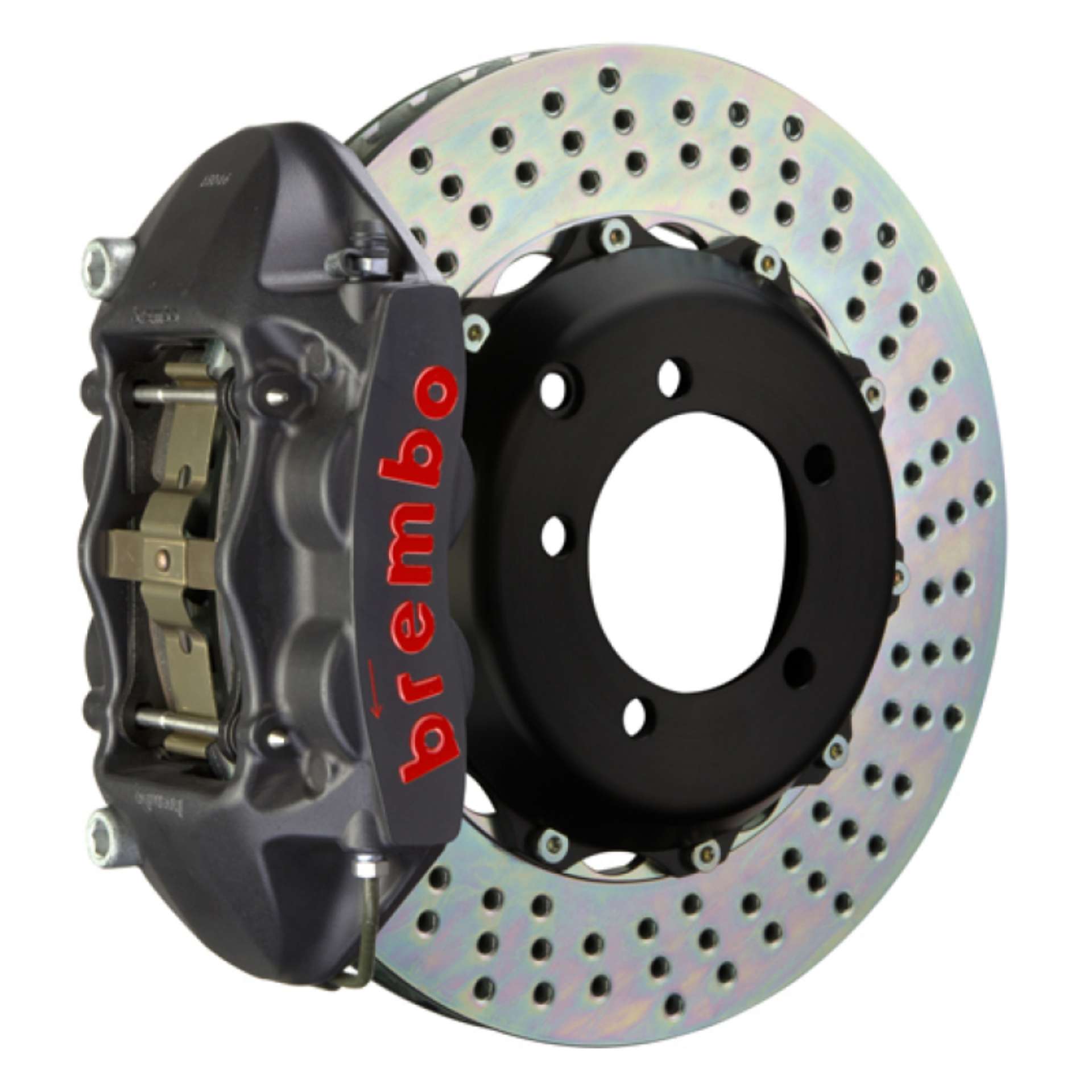 Picture of Brembo 16+ Miata MX-5 ND Front GTS BBK 4 Piston Cast 328x28 2pc Rotor Drilled-Black HA