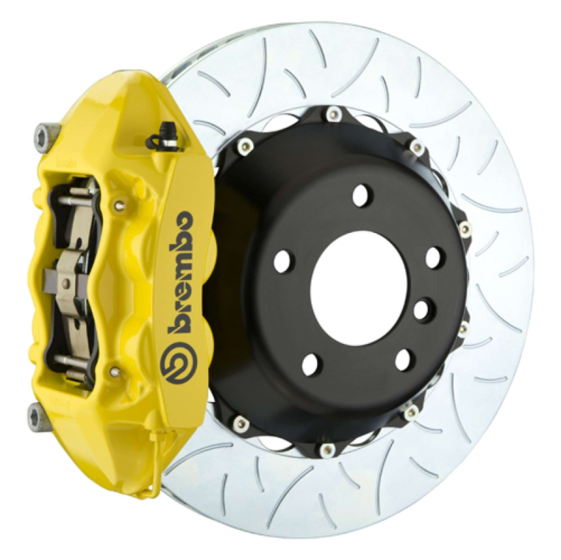 Picture of Brembo 12-16 FR-S-12-20 BRZ-17-20 86 Fr GT BBK 4 Pist Cast 345x28 2pc Rotor Slotted Type3- Yellow