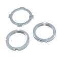 Picture of Yukon Gear Replacement Spindle Nut Kit for Dana 50 and 60 w-two 4-slot type Nuts & Washer