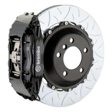 Picture of Brembo 95-99 M3 Front GT BBK 4 Piston Cast 2pc 355x32 2pc Rotor Slotted Type3-Black