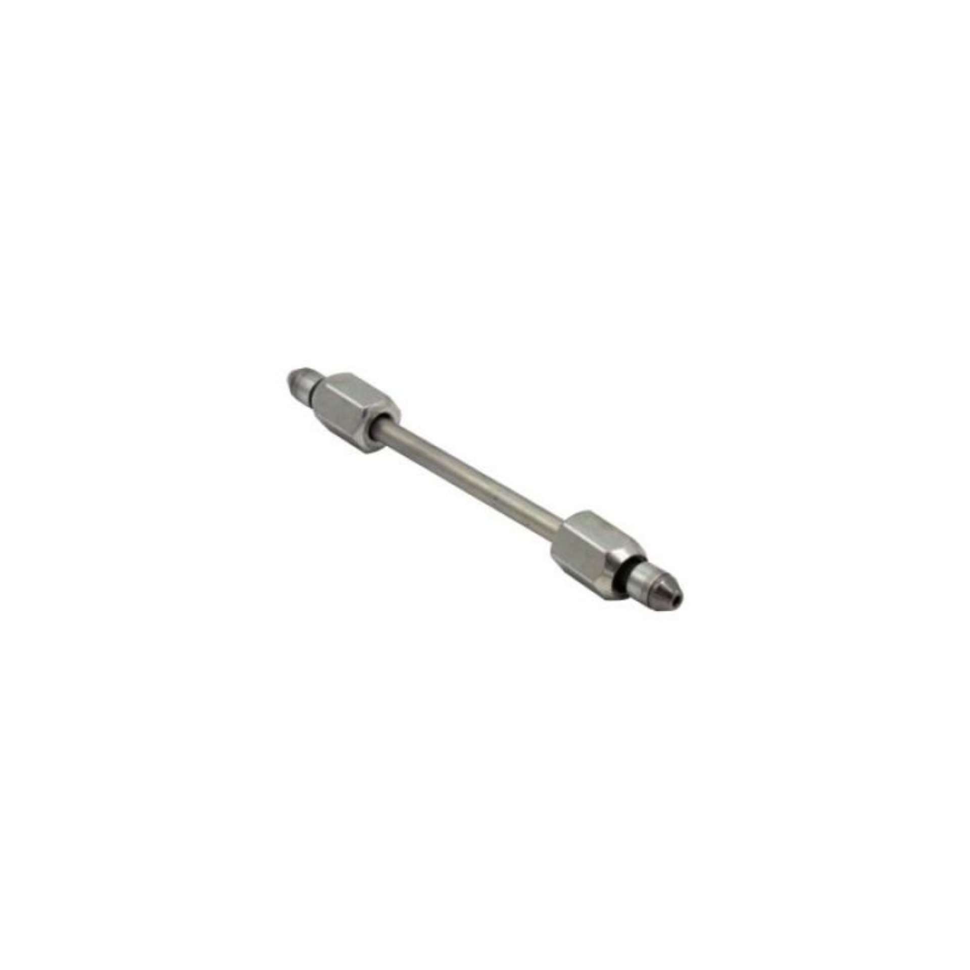 Picture of Fleece Performance 7in High Pressure Fuel Line 8mm x 3-5mm Line M14x1-5 Nuts