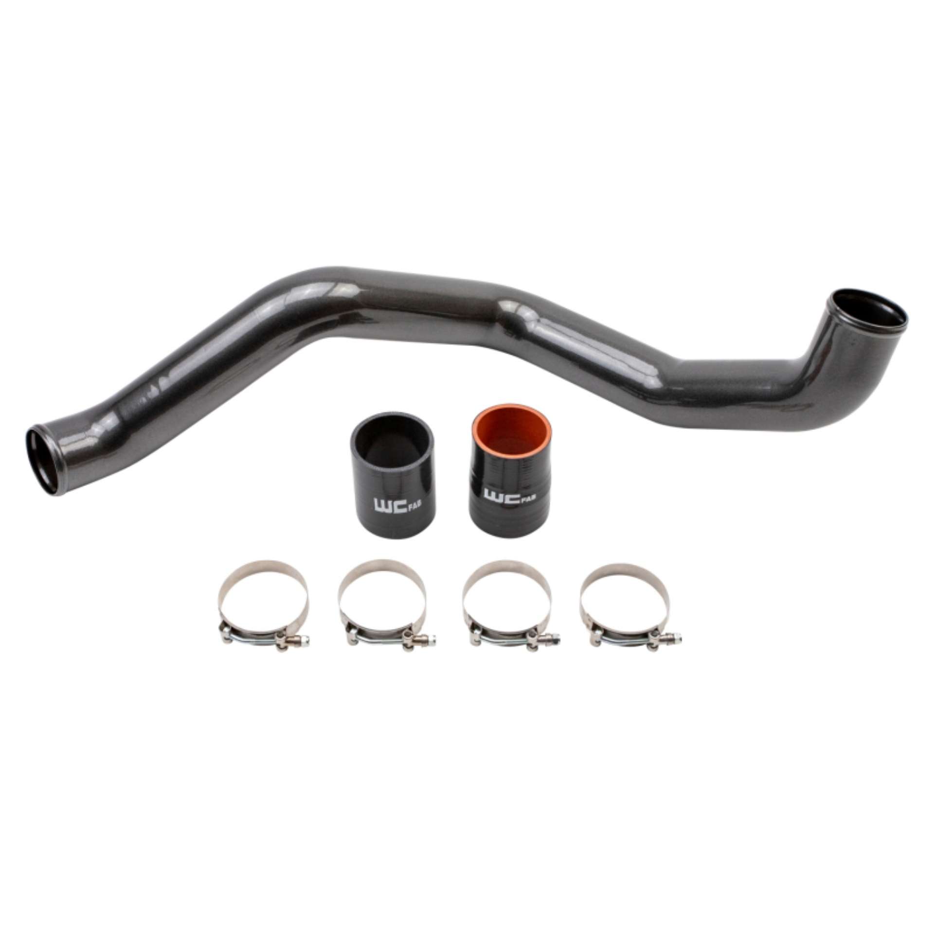 Picture of Wehrli 20-24 Chevrolet 6-6L L5P Duramax Driver Side 3in Intercooler Pipe - Grape Frost