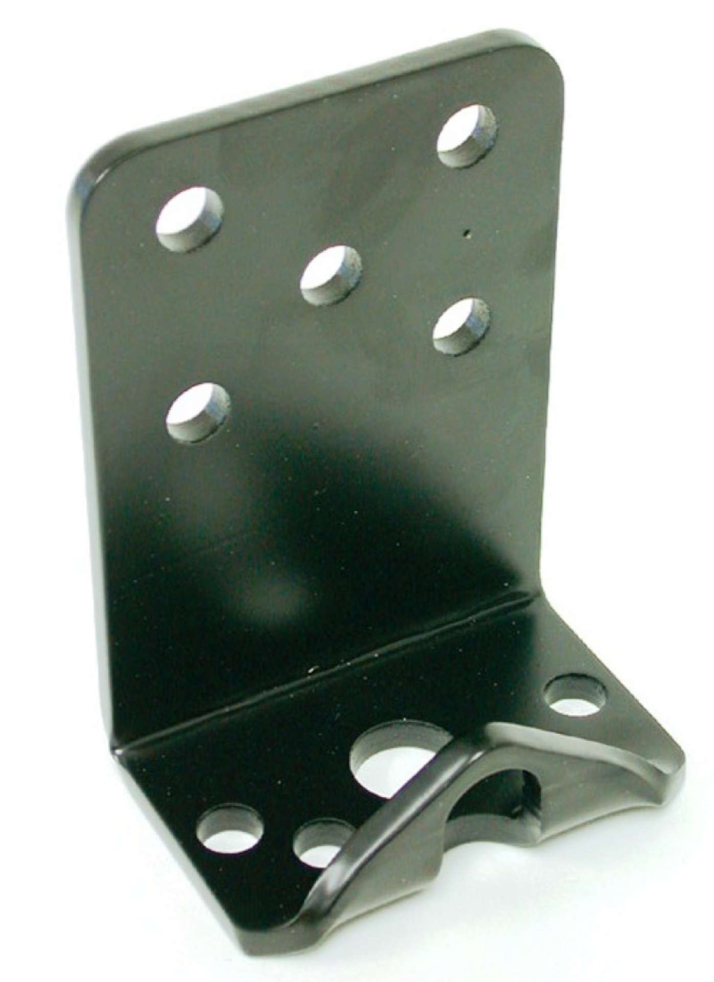 Picture of Ridetech Bolt-On Under Frame Bracket Black Powdercoat