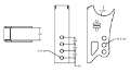 Picture of Ridetech Weld On Rear Axle Bracket for Bolt-On 4 Link