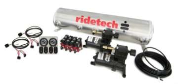 Picture of Ridetech 5 Gallon 4-Way Analog Air Ride Compressor Leveling System