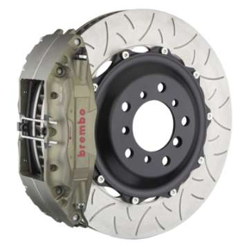 Picture of Brembo 95-99 M3 PISTA Front Race BBK 4 Piston Cast 2pc 355x32x53a 2pc Rotor T3-Clear HA