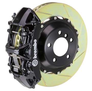 Picture of Brembo 95-99 M3 Front GT BBK 6 Piston Cast 355x32 2pc Rotor Slotted Type1-Black