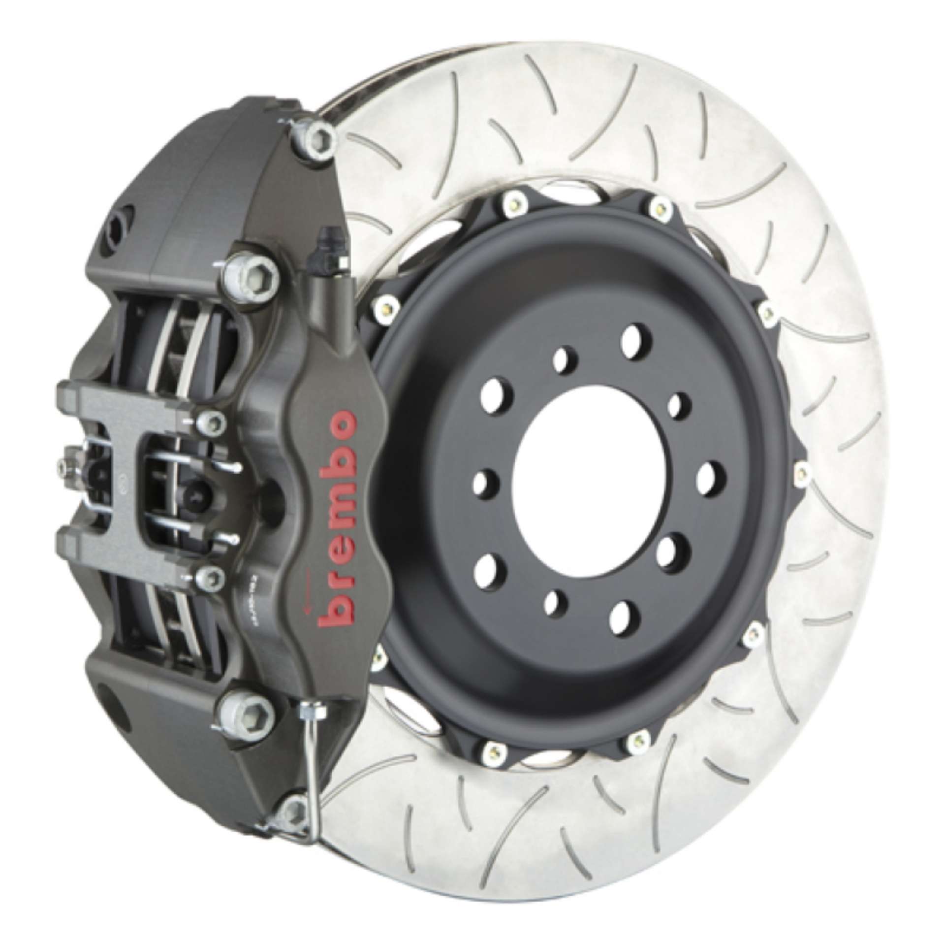 Picture of Brembo 97-04 986 Boxster S PISTA Fr Race BBK 4Pis Cast 2pc 355x35x53a 2pc Rotor T3-Clear HA