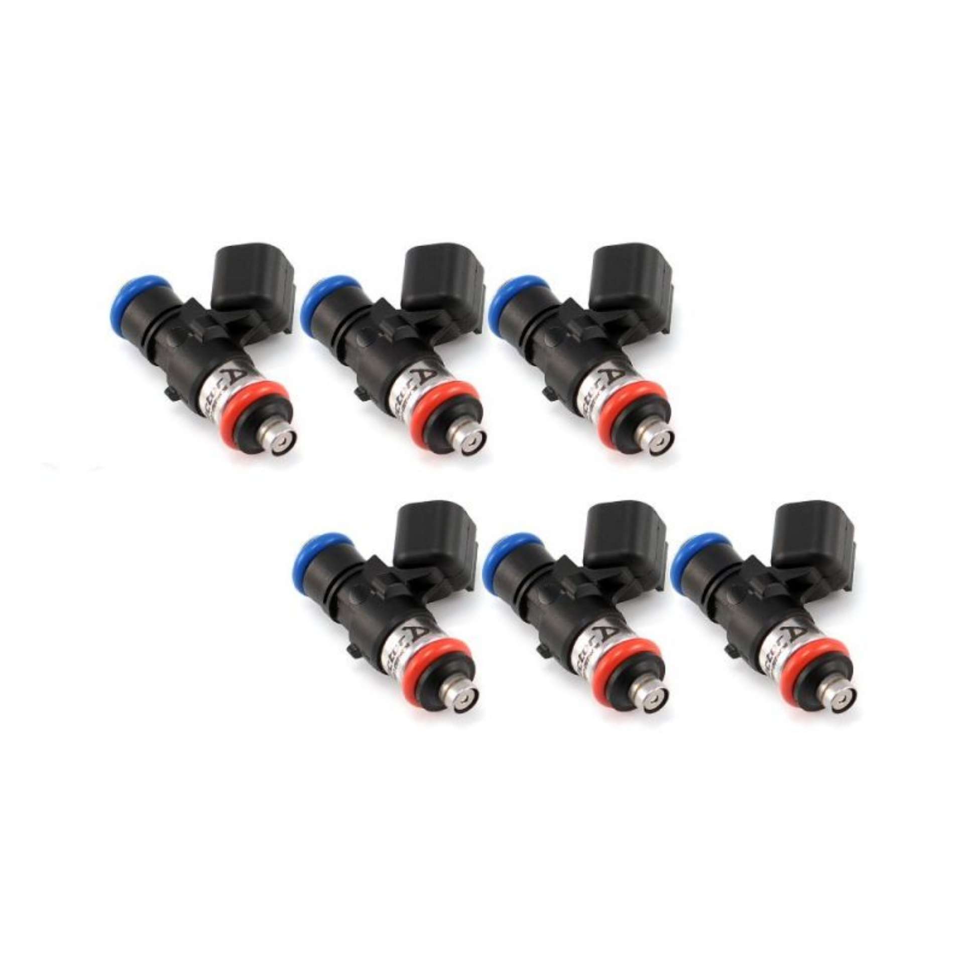 Picture of Injector Dynamics 1050cc Injectors 34mm Length No Adaptor Top 15mm Orange Lower O-Ring Set of 6