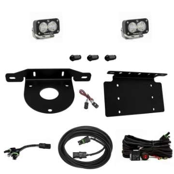 Picture of Baja Designs 2021+ Ford Bronco Dual S1 Sport W-C Reverse Kit w-Lic Plate w-Upfitter