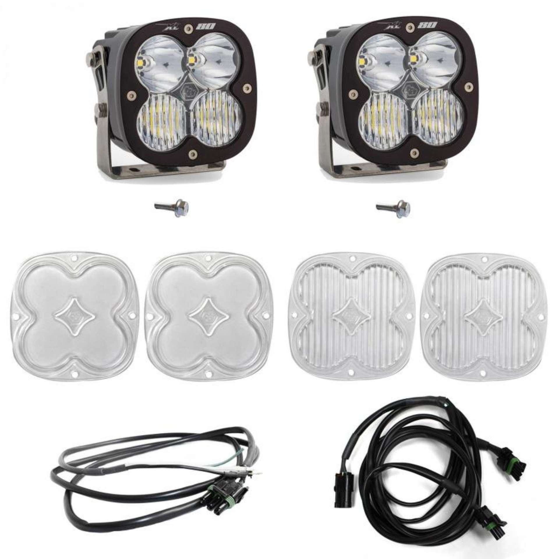 Picture of Baja Designs 2021+ Ford Bronco A Piller Light Kit XL80 D-C w-Upfitter