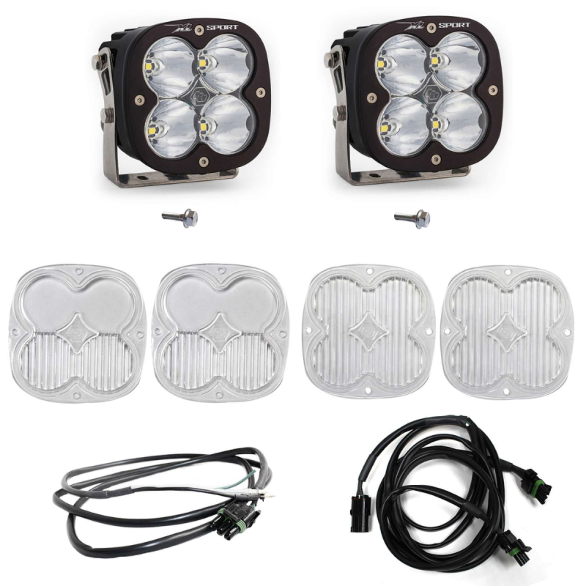 Picture of Baja Designs 2021+ Ford Bronco A Piller Light Kit XL Sport Spot w-Upfitter