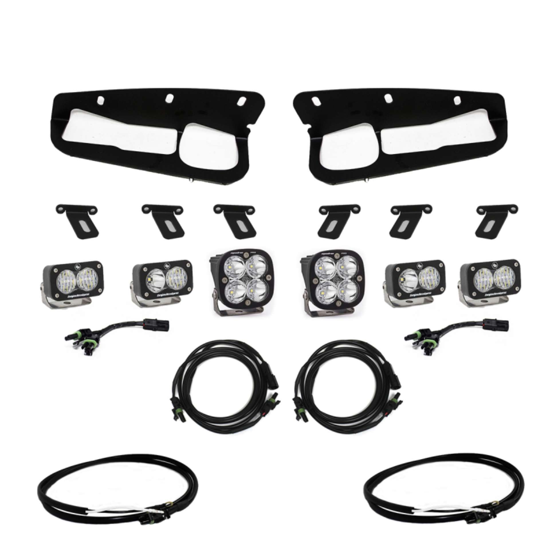 Picture of Baja Designs 2021+ Ford Bronco Fog Pocket Kit 21-Up Pro w-Upfitter