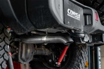 Picture of Corsa 2018-2024 Jeep Wrangler JLU 3-6L Sport 2-75in Cat-Back Exhaust w- Turn Down Tip