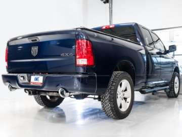 Picture of AWE Tuning 09-18 RAM 1500 5-7L w-Cutouts 0FG Dual Rear Exit Cat-Back Exhaust - Chrome Silver Tips