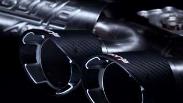 Picture of Borla 2020 Chevrolet Corvette C8 6-2L ATAK 3in Exhaust System Dual Round Angle Cut Carbon Fiber Tips