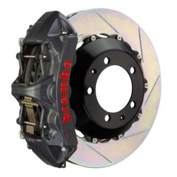 Picture of Brembo 90-05 NSX Front GTS BBK 6 Piston Cast 355x32 2pc Rotor Slotted Type-1-Black HA