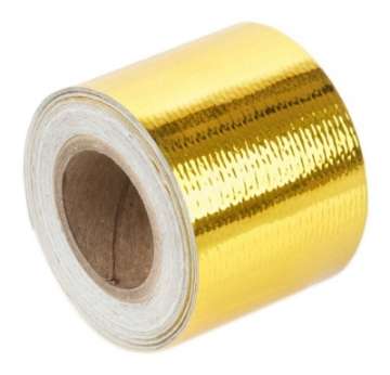 Picture of Torque Solution Gold Reflective Heat Tape 2in x 15ft