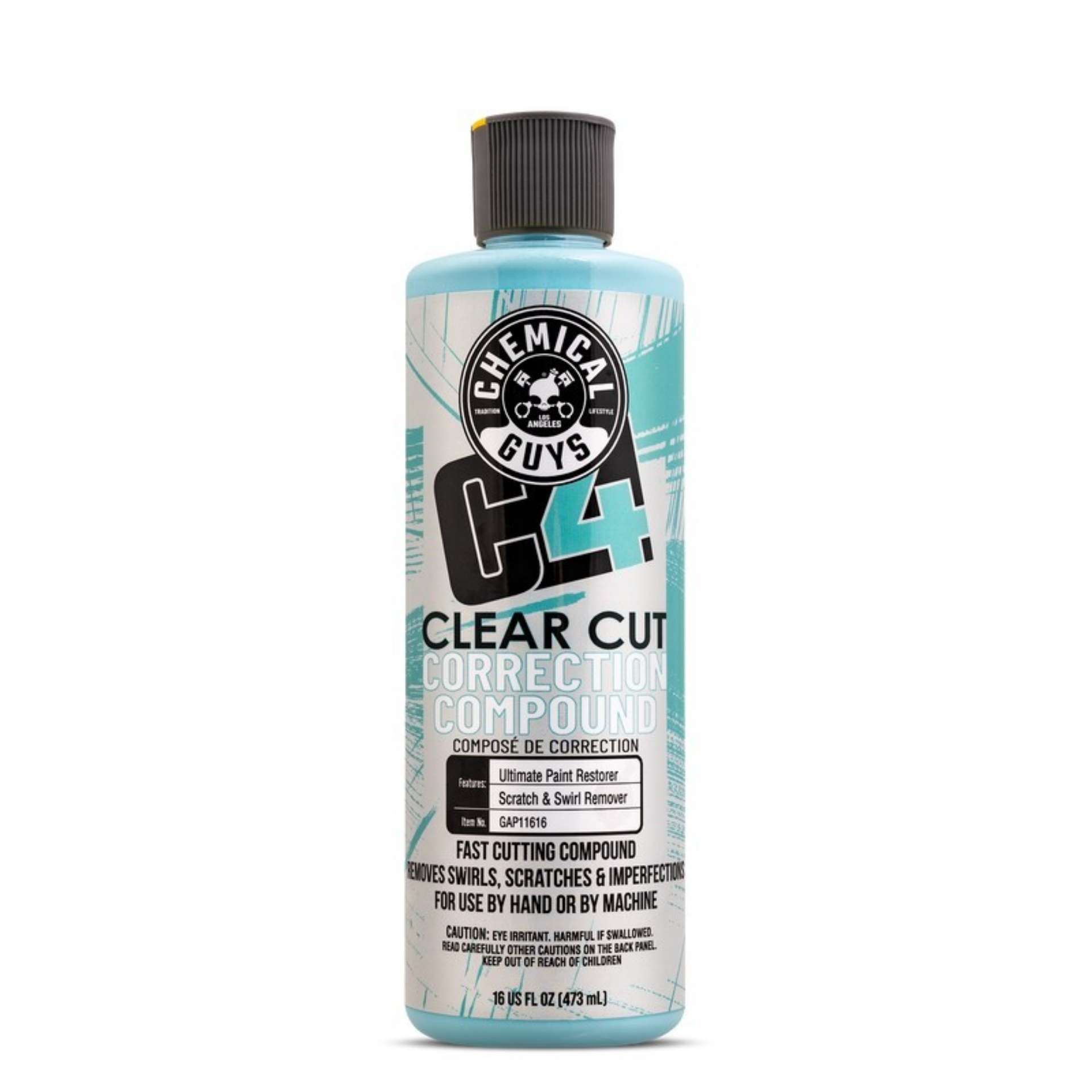 Picture of Chemical Guys C4 Clear Cut Correction Compound - 16oz - Single