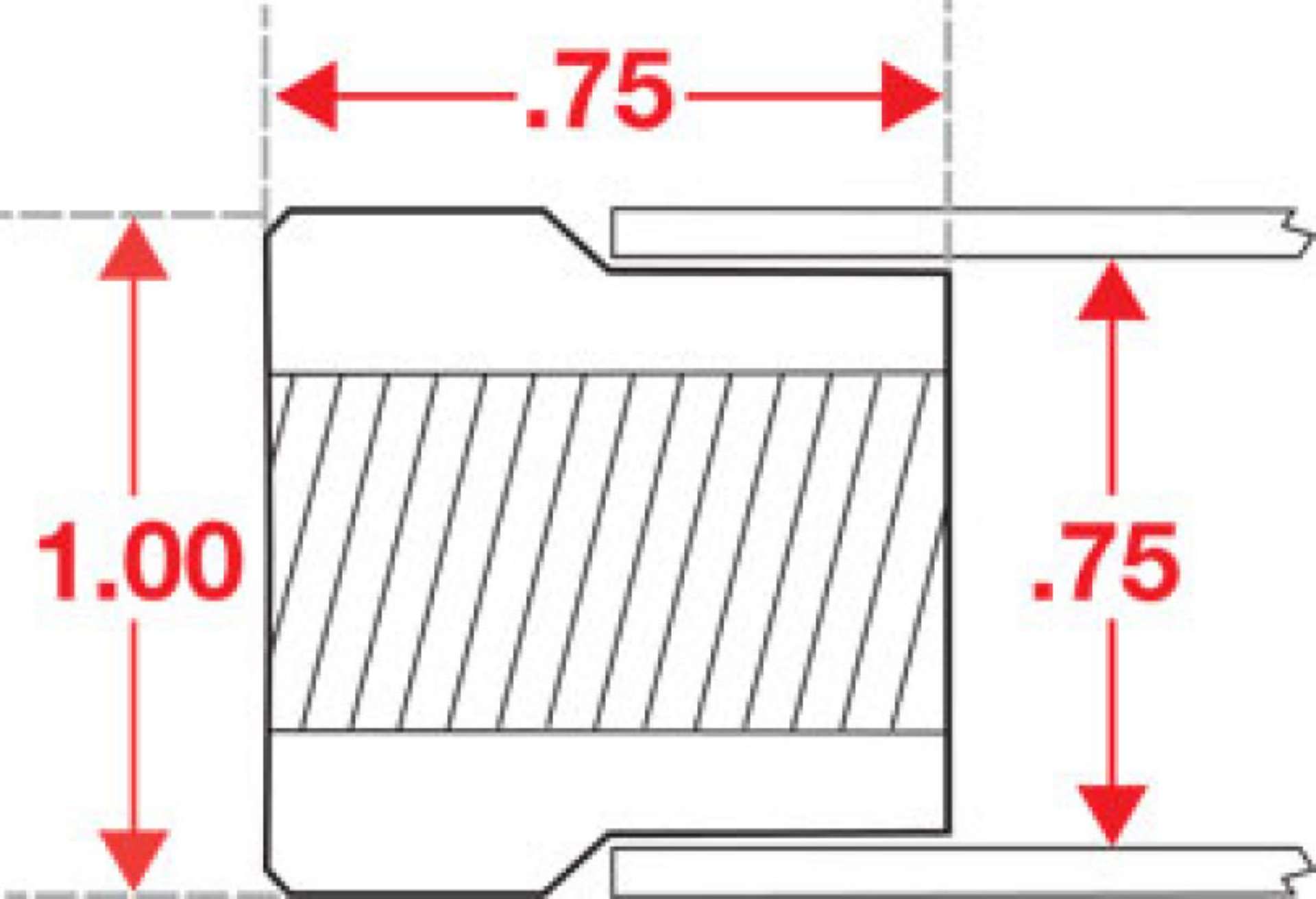 Picture of SPC Performance Weld In Bung RH Thread 1-5in x 20