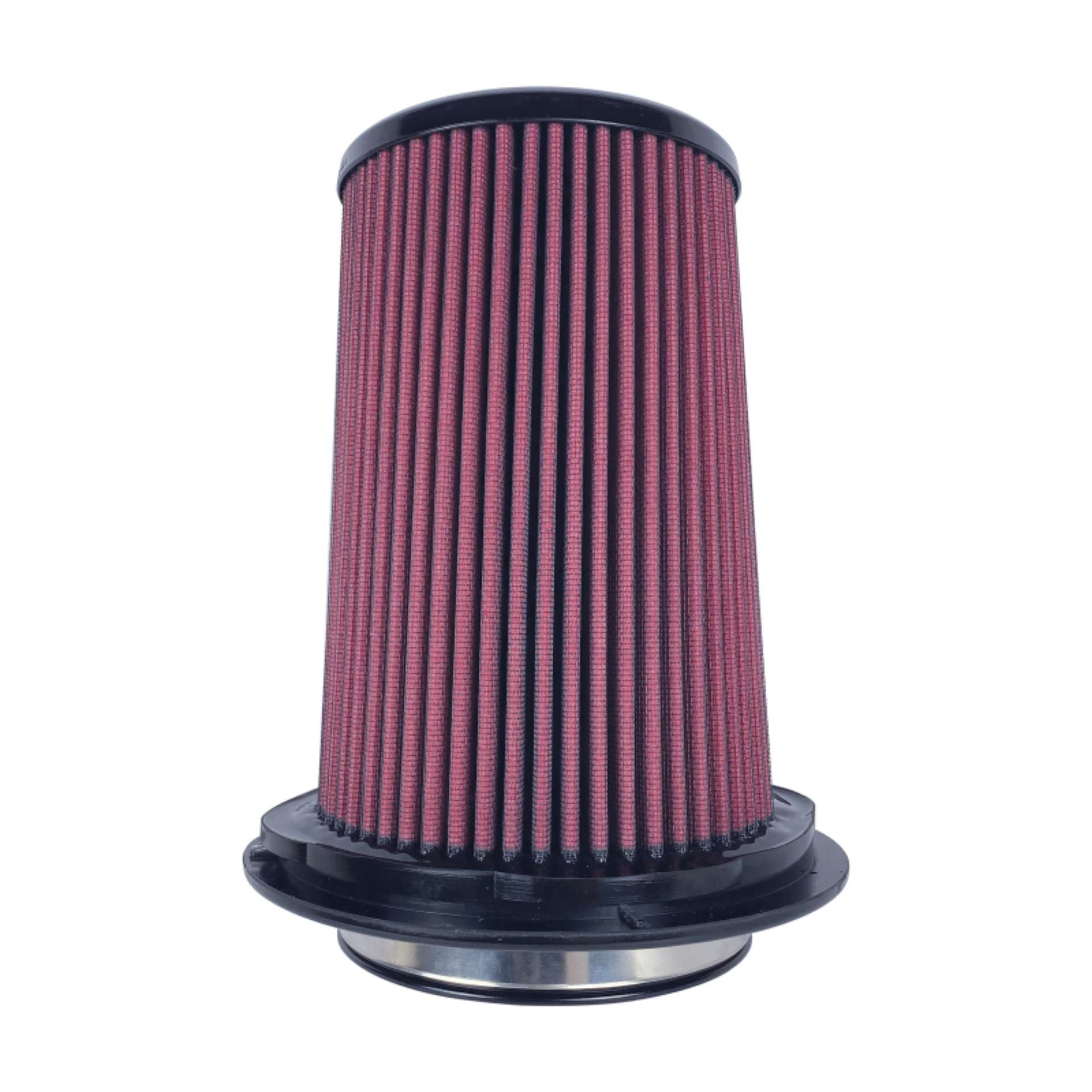 Picture of Injen 8-Layer Oiled Cotton Gauze Air Filter 5in Flange ID 8in Base- 7-9in Height- 5-3in Inertia Top