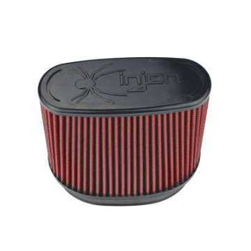 Picture of Injen 8-Layer Oiled Cotton Gauze Air Filter- Oval ID Oval Base-5-55in Media HT-7in x 2-75in Oval Top