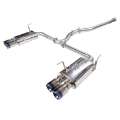 Picture of Injen 15-20 Subaru STI Cat Back Exhaust w- Quad Titanium Tips