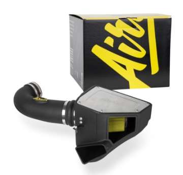 Picture of Airaid 16-20 Chevrolet Camaro SS V8-6-2L Performance Air Intake System Oiled-Yellow Filter