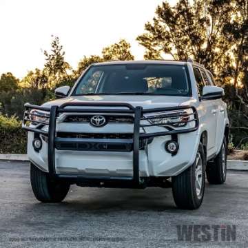 Picture of Westin 14-21 Toyota 4Runner Excl- Limited Sportsman X Grille Guard - Textured Black