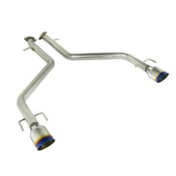 Picture of Remark 2021+ Lexus IS350 Axle Back Exhaust w-Burnt Single Wall Tip