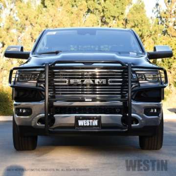 Picture of Westin 19-21 Ram 1500 Excl- 19-21 Ram 1500 ClassicExcl- Rebel Sportsman Grille Guard - Black