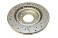 Picture of DBA 06-13 Mini Cooper R56 Front Slotted & Drilled Street Gold Series Rotor