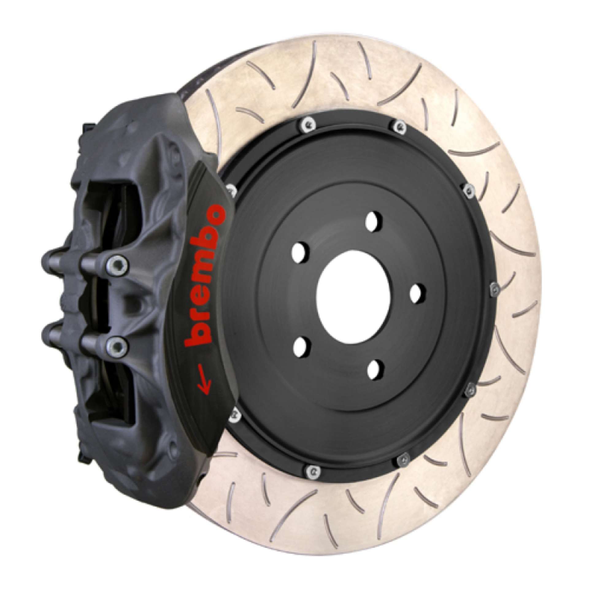 Picture of Brembo 5-21 WRX STi PISTA Fr Race BBK 6Pis Forged 2pc380x35x53a 2pc Rotor T3-Black HA