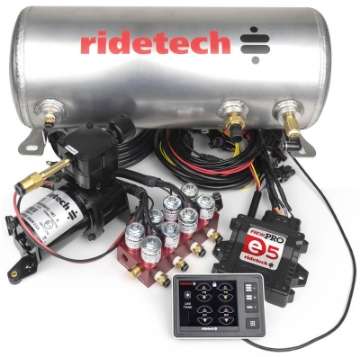 Picture of Ridetech RidePro E5 Air Ride Suspension Control System 3 Gallon Single Compressor 1-4in Valves
