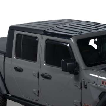 Picture of Putco 20-21 Jeep Gladiator Element Matte Black Window Visors Set of 4