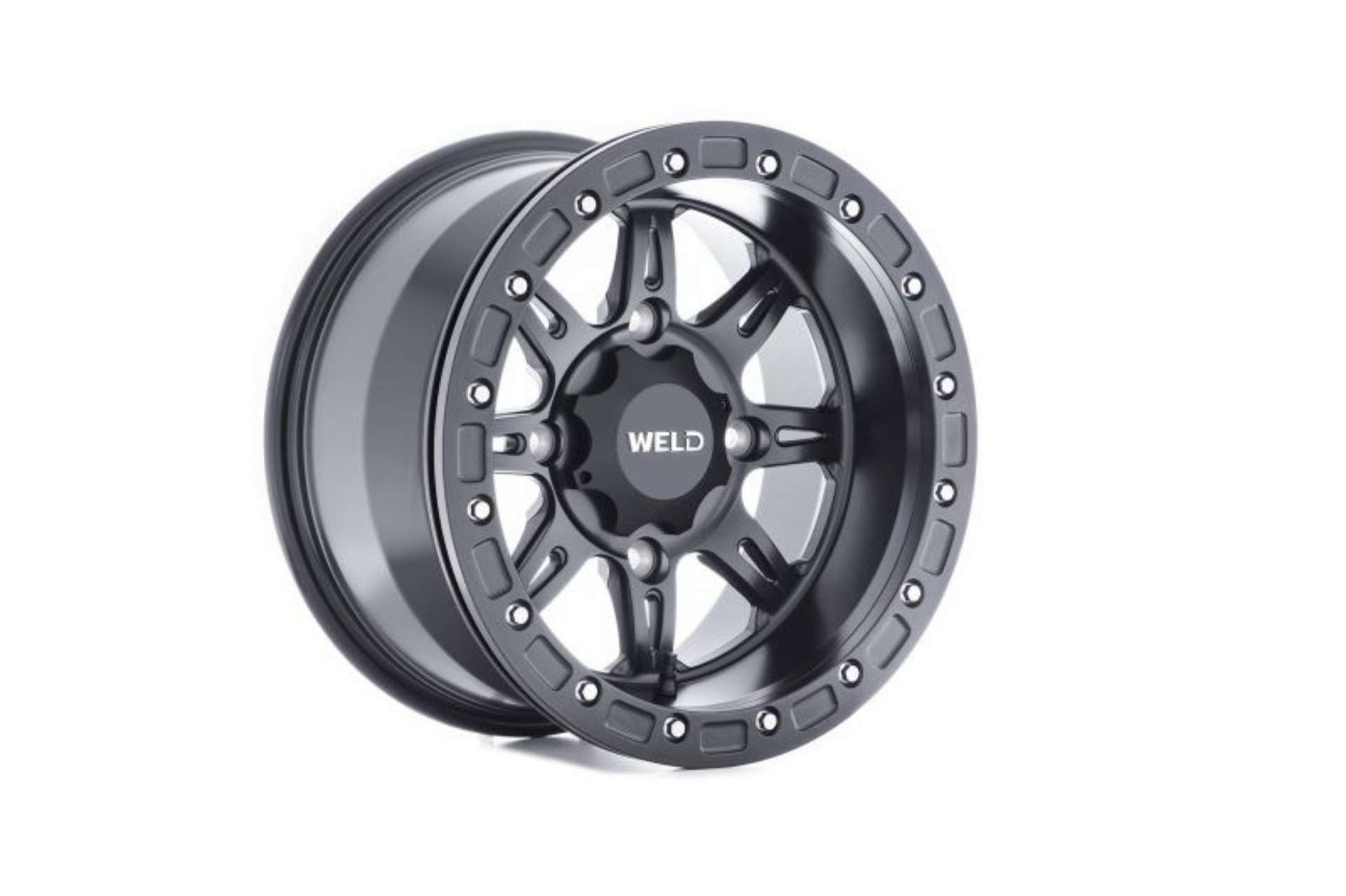 Picture of Weld UTV RF Series Cheyenne U510 15x8 Cheyenne Beadlock 4x136 4BS Satin BLK