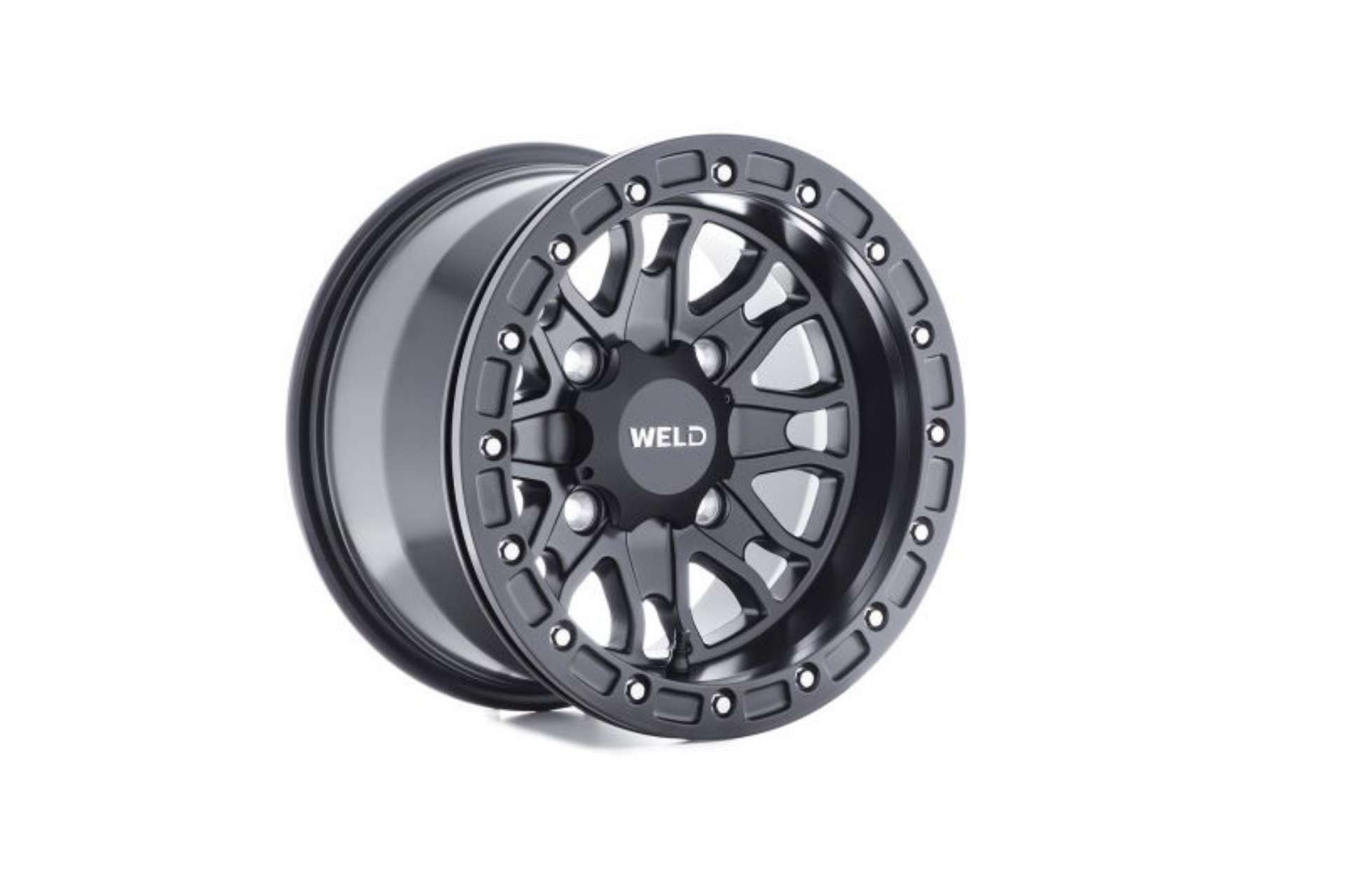 Picture of Weld UTV RF Series Raptor U500 14x10 Raptor Beadlock 4x136 5BS Satin BLK