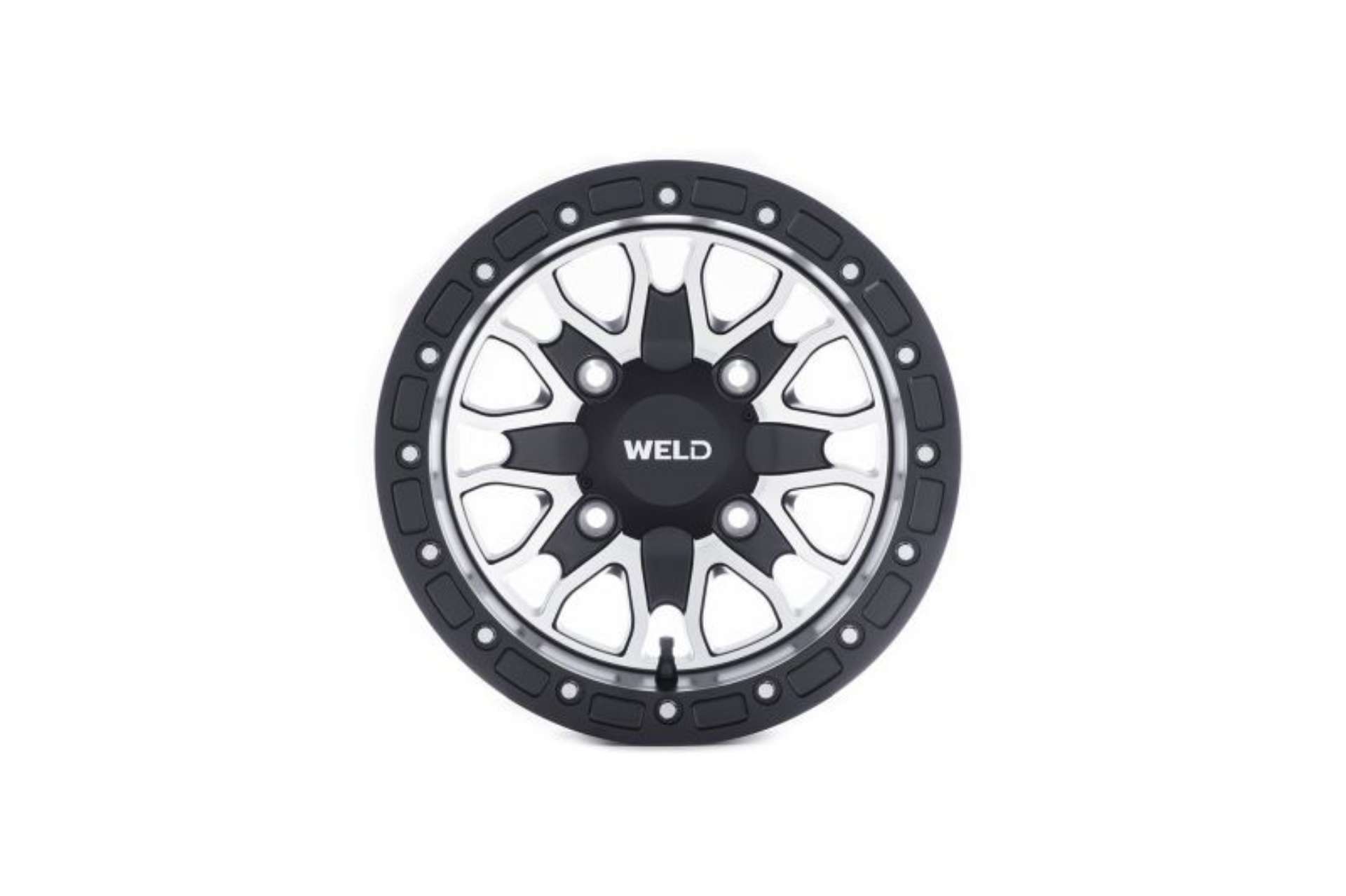 Picture of Weld UTV RF Series Raptor U501 14x8 Raptor Beadlock 4x136 4BS Satin BLK MIL