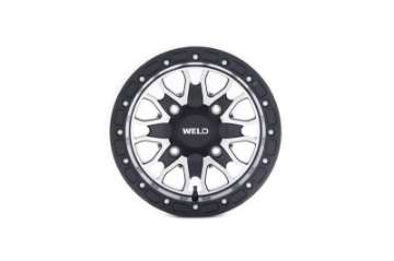 Picture of Weld UTV RF Series Raptor U501 14x8 Raptor Beadlock 4x136 4BS Satin BLK MIL