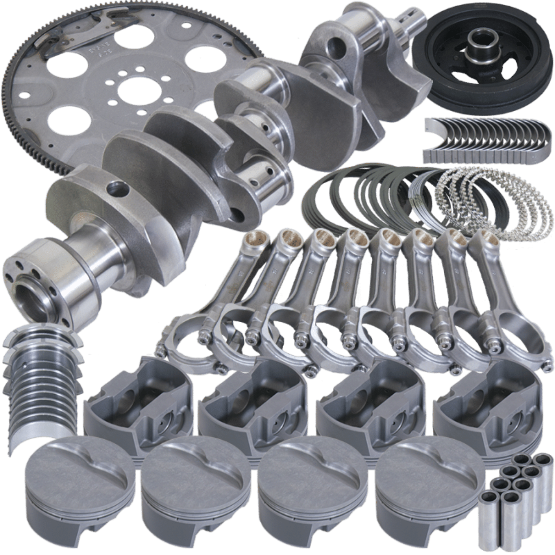 Picture of Eagle Chevrolet 350 Balanced Rotating Assembly Kit -18CC Dome 3-750 Stroke 4-030 Bore